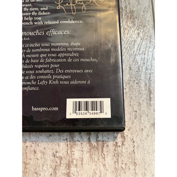 Handcrafting Effective Flies Trout DVD By White River Fly Shop With Lefty Kreh - Picture 3 of 4